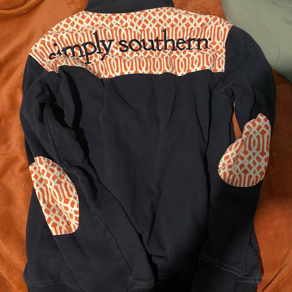 Simply southern zip up jacket